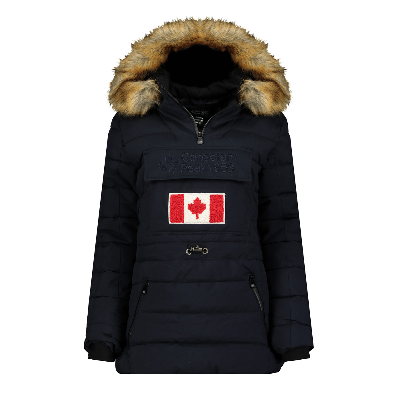 Canadian peak cheap ladies coat